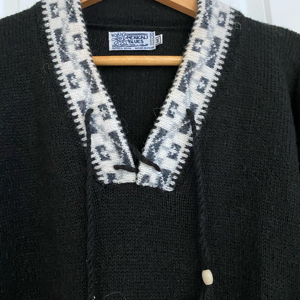 Aztec Alpaca Sweater - Picture 2 of 4